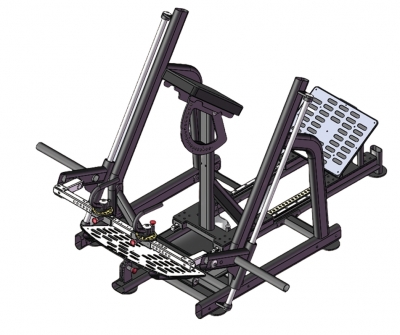 BENT-OVER ROWING MACHINE